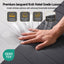 Giselle 18cm Double Memory Foam Mattress Dual Feel Reversible Charcoal Foam