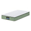 Giselle 25cm Memory Foam Mattress Dual Layer Zipper Cover Cool Charcoal Foam Mattresses King Single