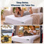 Giselle 5cm King Single Memory Foam Mattress Topper Pillow Top with Gel Foam