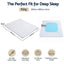 Giselle 8cm King Memory Foam Mattress Topper Pillow Top with Gel Foam