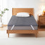 Giselle 8cm Memory Foam Mattress Topper Gel Dual Layer Foam Bamboo King Single