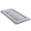 Giselle Bedding 10cm Japanese Floor Mattress Foldable Futon Mattress Washable Cover Straps