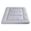 Giselle Bedding 10cm Japanese Floor Mattress Foldable Futon Mattress Washable Cover Straps
