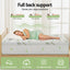 Giselle Bedding 1500GSM Pillowtop Mattress Topper Bamboo Mattress Pad for Back Pain Relief Washable 11cm Thick Bed Cover with 45cm Deep Pocket King Single