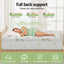 Giselle Bedding 1500GSM Pillowtop Mattress Topper Bamboo Mattress Pad for Back Pain Relief Washable 11cm Thick Bed Cover with 45cm Deep Pocket Queen