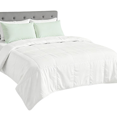 Giselle Bedding 200GSM Bamboo Quilt Summer Quilts All Season Doona Duvet Lightweight Queen