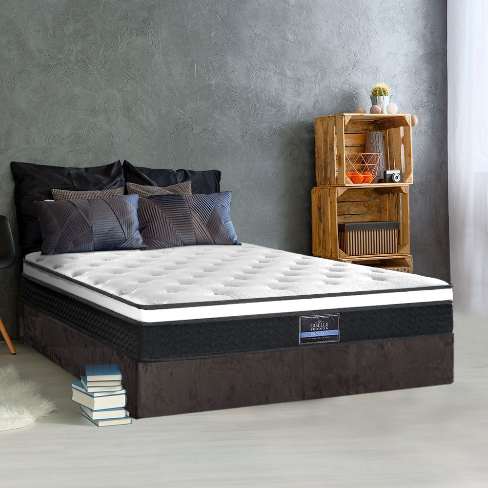 Giselle Bedding 21cm Mattress Euro Top Double