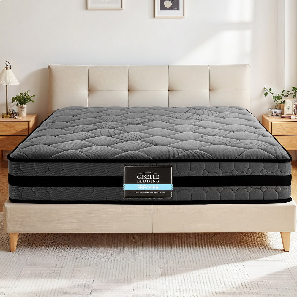 Giselle Bedding 22cm Mattress Medium Firm Queen