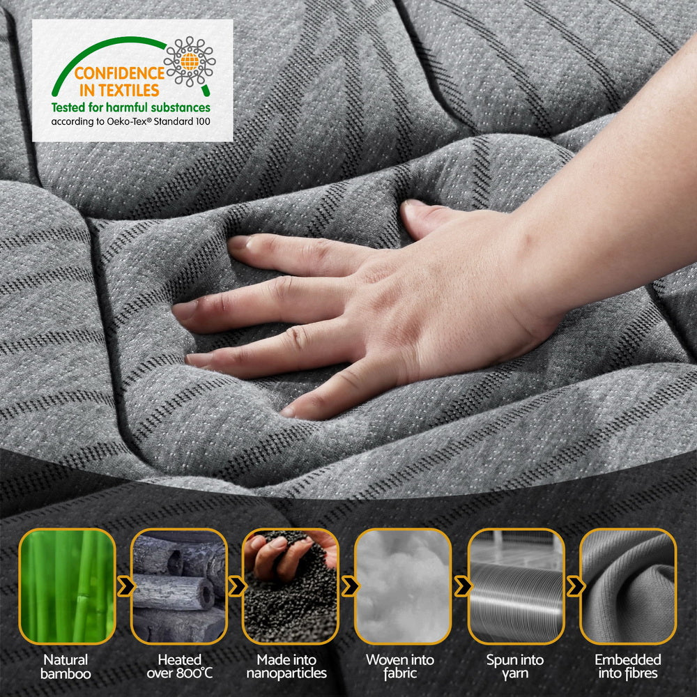 Giselle Bedding 22cm Mattress Medium Firm Single