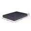 Giselle Bedding 3-Zone Pillowtop Mattress Topper 1000GSM for Back Pain Relief Washable with 45cm Deep Pocket King