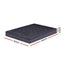 Giselle Bedding 3-Zone Pillowtop Mattress Topper 1000GSM for Back Pain Relief Washable with 45cm Deep Pocket Single