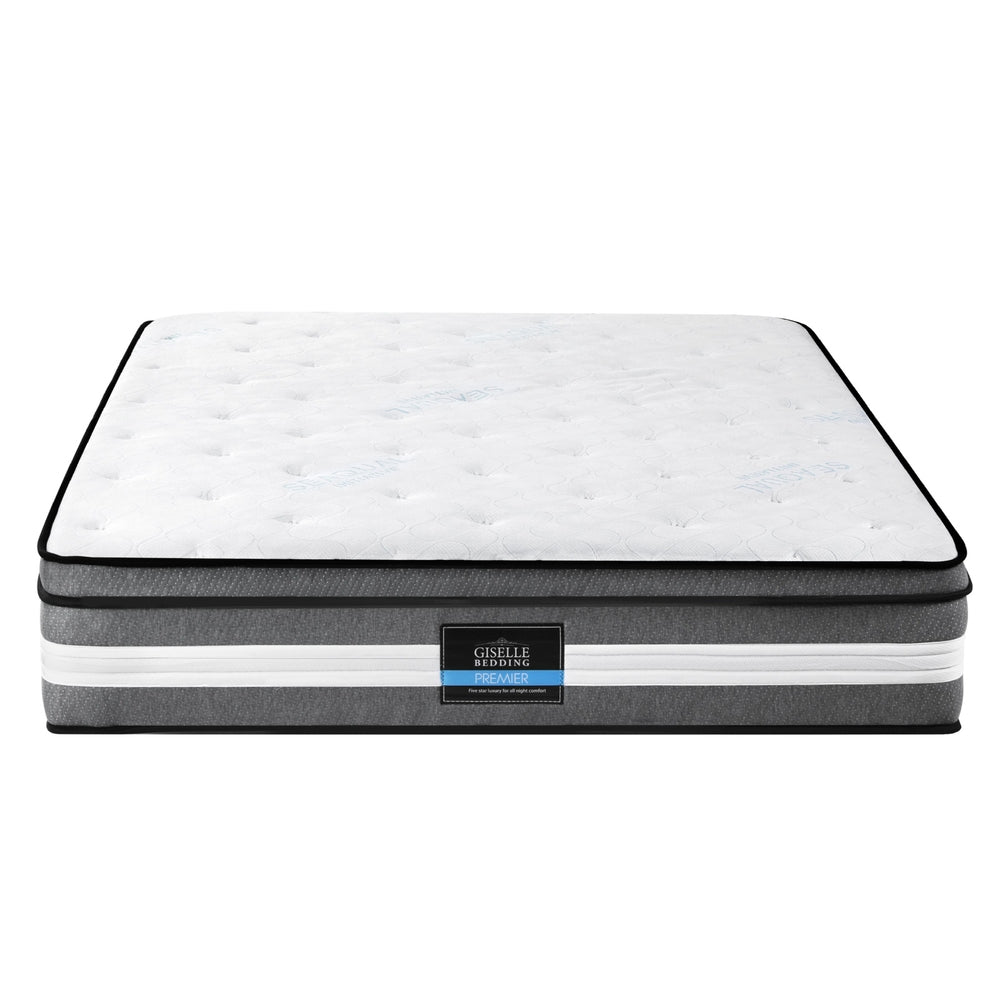 Giselle Bedding 30cm Mattress Gel Foam Pocket Spring Double