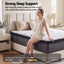 Giselle Bedding 34cm Mattress 9 Zone Latex Foam King