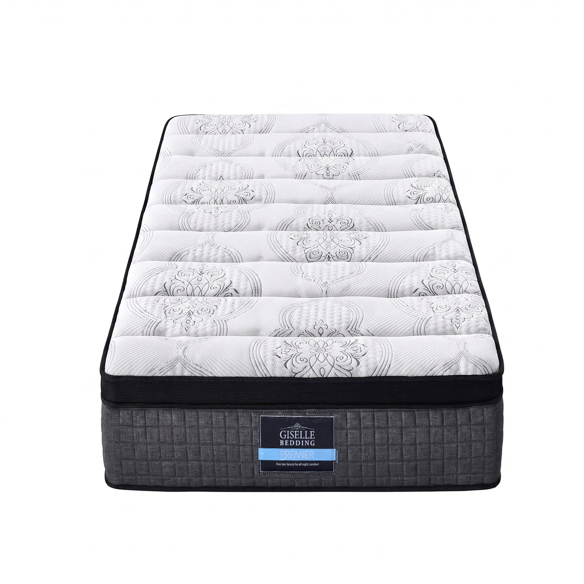 Giselle Bedding 34cm Mattress 9 Zone Latex Foam King Single