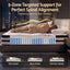 Giselle Bedding 34cm Mattress Euro Top Pocket Spring Super King