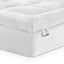 Giselle Bedding 5cm Bamboo Pillowtop Mattress Topper 1000GSM Mattress Pad for Back Pain Relief Washable Breathable Protector with 45cm Deep Pocket King Single