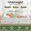 Giselle Bedding 5cm Pillowtop Mattress Topper 1000GSM Thick Soft Bamboo Cooling Pad for Back Pain Relief & Guest Bed, Washable Overfilled Cover with 45cm Deep Pocket Queen