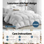 Giselle Bedding 700GSM Duck Down Feather Quilt King