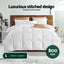 Giselle Bedding 800GSM Goose Down Feather Quilt Winter Blanket Duvet Comforter Single