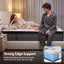 Giselle Bedding 9 Zone Double Mattress 34cm with Latex & Egg Crate Foam for Pressure Relief