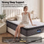 Giselle Bedding 9 Zone Single Mattress 34cm with Latex & Egg Crate Foam for Pressure Relief