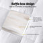 Giselle Bedding Baby Cot Pillowtop Mattress Topper 750GSM Bamboo Cooling Pad for Temperature Regulation, Machine Washable Bed Protector