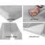 Giselle Bedding Foldable Mattress Folding Foam Bed Mat Light Grey