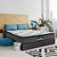 Giselle Bedding King Mattress 24cm Pillow Top Bonnell Spring Egg Crate