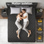 Giselle Bedding King Mattress 34cm Euro Top with 5-Zone Pocket Spring Support Black
