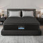 Giselle Bedding King Mattress 34cm Euro Top with 5-Zone Pocket Spring Support Black