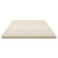 Giselle Bedding Latex Mattress Topper, 7.5cm Thick 7-Zone Pressure Relief Bed Pad with Washable Cover, Cooling Breathable Mat for Side Sleepers & Back Pain, Beige Double