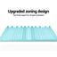 Giselle Bedding Memory Foam Mattress Topper 11-Zone 8cm King