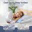Giselle Bedding Memory Foam Pillow Ergonomic Contour