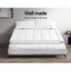 Giselle Bedding Pillowtop Mattress Topper 5cm Thick Mattress Pad for Back Pain Relief & Old Beds Machine Washable 500GSM Breathable Protector Single