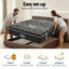 Giselle Bedding Queen Mattress 35cm Euro Top with Graphene Cooling Comfort Medium Firm