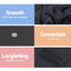 Giselle Bedding Quilt Cover Set Classic Black Queen