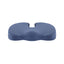 Giselle Bedding Seat Cushion Memory Foam Pillow Back Pain Relief Chair Pad Blue