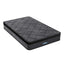 Giselle Bedding Single Mattress 25cm Pocket Spring Latex Euro Top Medium Firm Bed