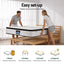 Giselle Bedding Single Mattress 30cm Pocket Spring Euro Top Medium Firm Foam