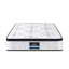 Giselle Bedding Single Mattress 30cm Pocket Spring Euro Top Medium Firm Foam