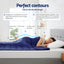 Giselle Bedding Weighted Blanket 6.8kg Kids Adults Heavy Gravity Relax Calm Blue
