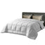 Giselle Bedding Wool Quilt 500GSM Thick Queen Winter Doona Baffle Box Construction 100% Wool Filling