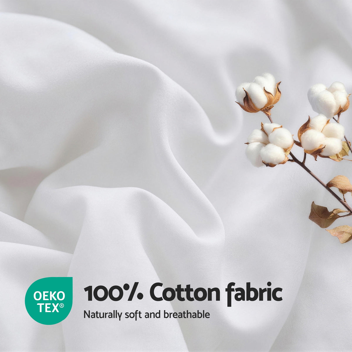 Giselle Bedding Wool Quilt 800GSM Extra Thick Super King Winter Doona Baffle Box Construction 100% Wool Filling