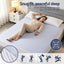 Giselle Cooling Mattress Protector Waterproof Deep Pocket Fitted Cover Double