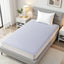 Giselle Cooling Mattress Protector Waterproof Deep Pocket Fitted Cover King Single
