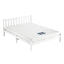 Giselle Double Mattress with Artiss Wooden Bed Frame Natural Pine Timber Base