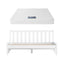 Giselle Double Mattress with Artiss Wooden Bed Frame Natural Pine Timber Base