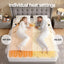 Giselle Electric Blanket Bamboo Fabric Double Fitted Heated Pad Underlay Washable Winter