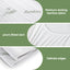 Giselle Electric Blanket Bamboo Fabric Double Fitted Heated Pad Underlay Washable Winter