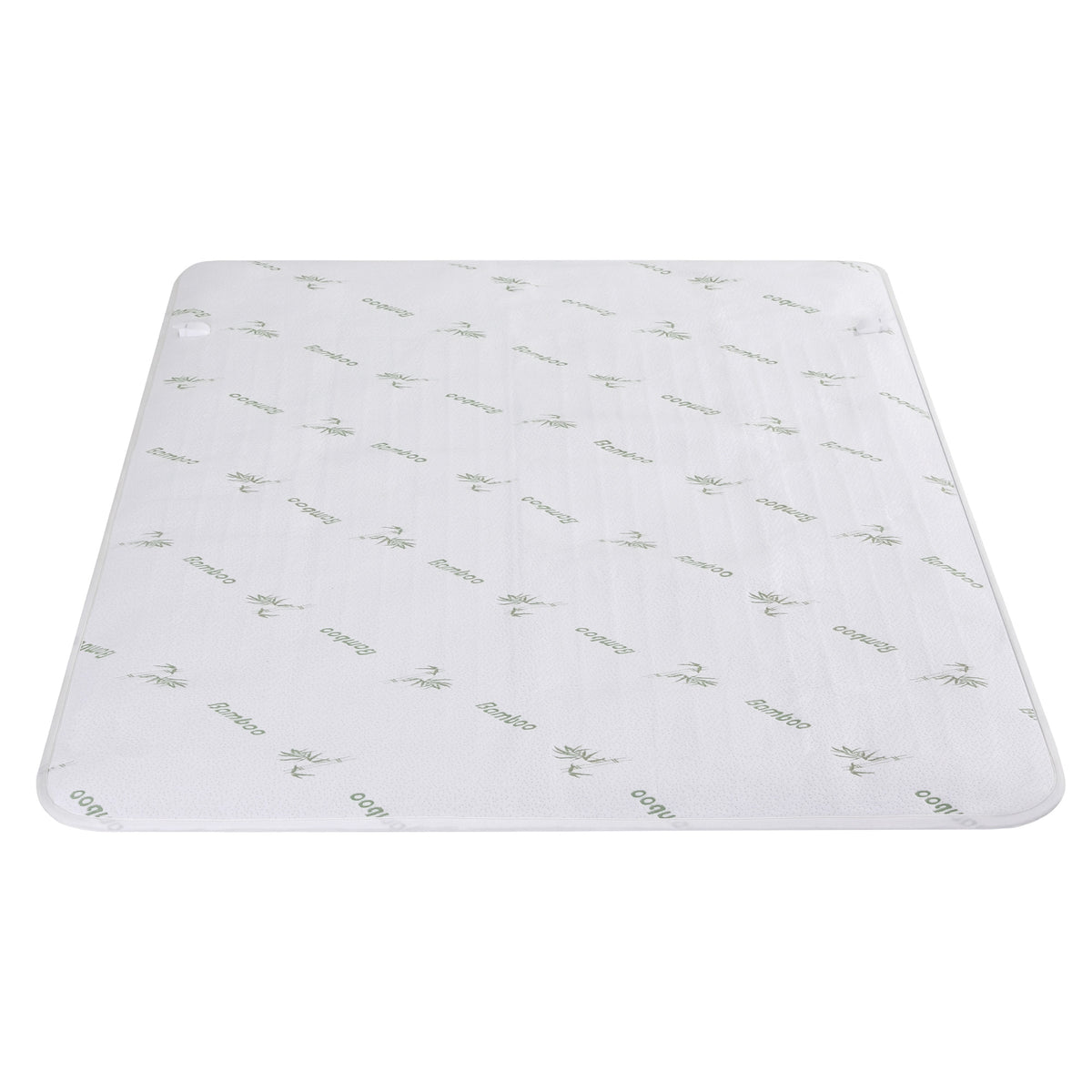 Giselle Electric Blanket Bamboo Fabric King Fitted Heated Pad Underlay Washable Winter
